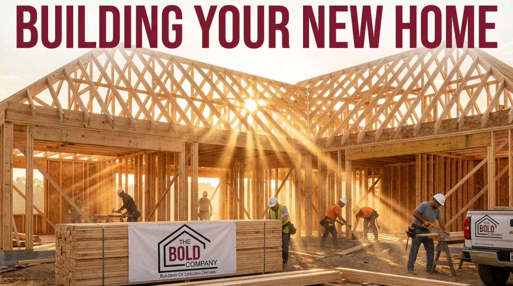 Building Your New Home Photo The Bold Company, Triple Crown New Homes