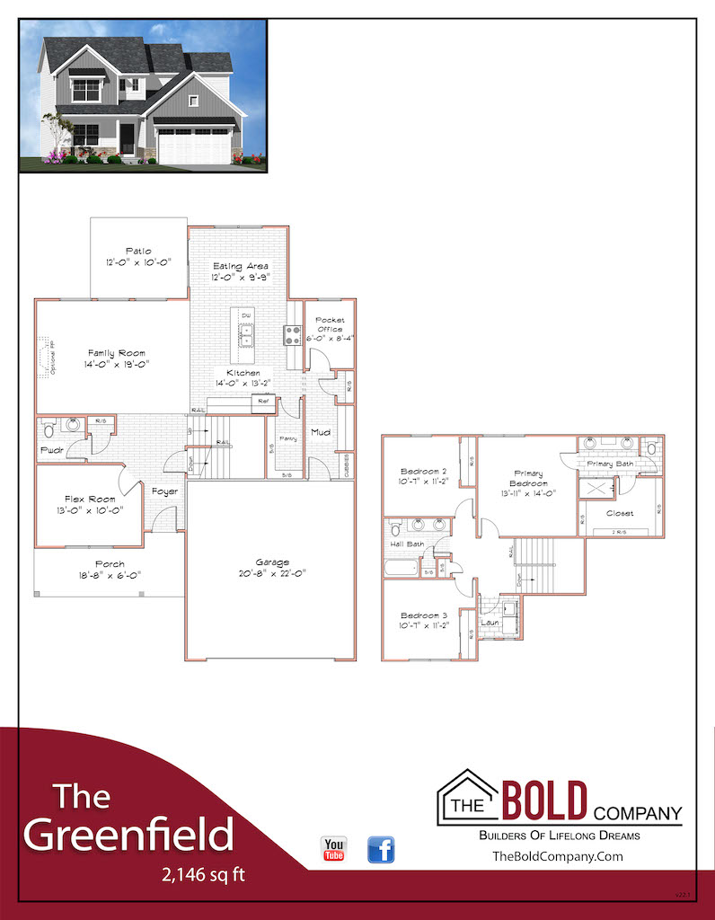 Floor Plan Flyer Greenfield Version 1 The Bold Company