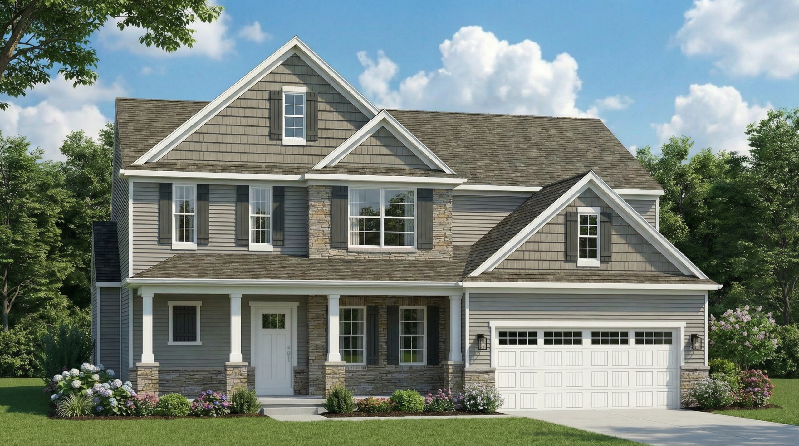 Magnolia Elevation Rendering