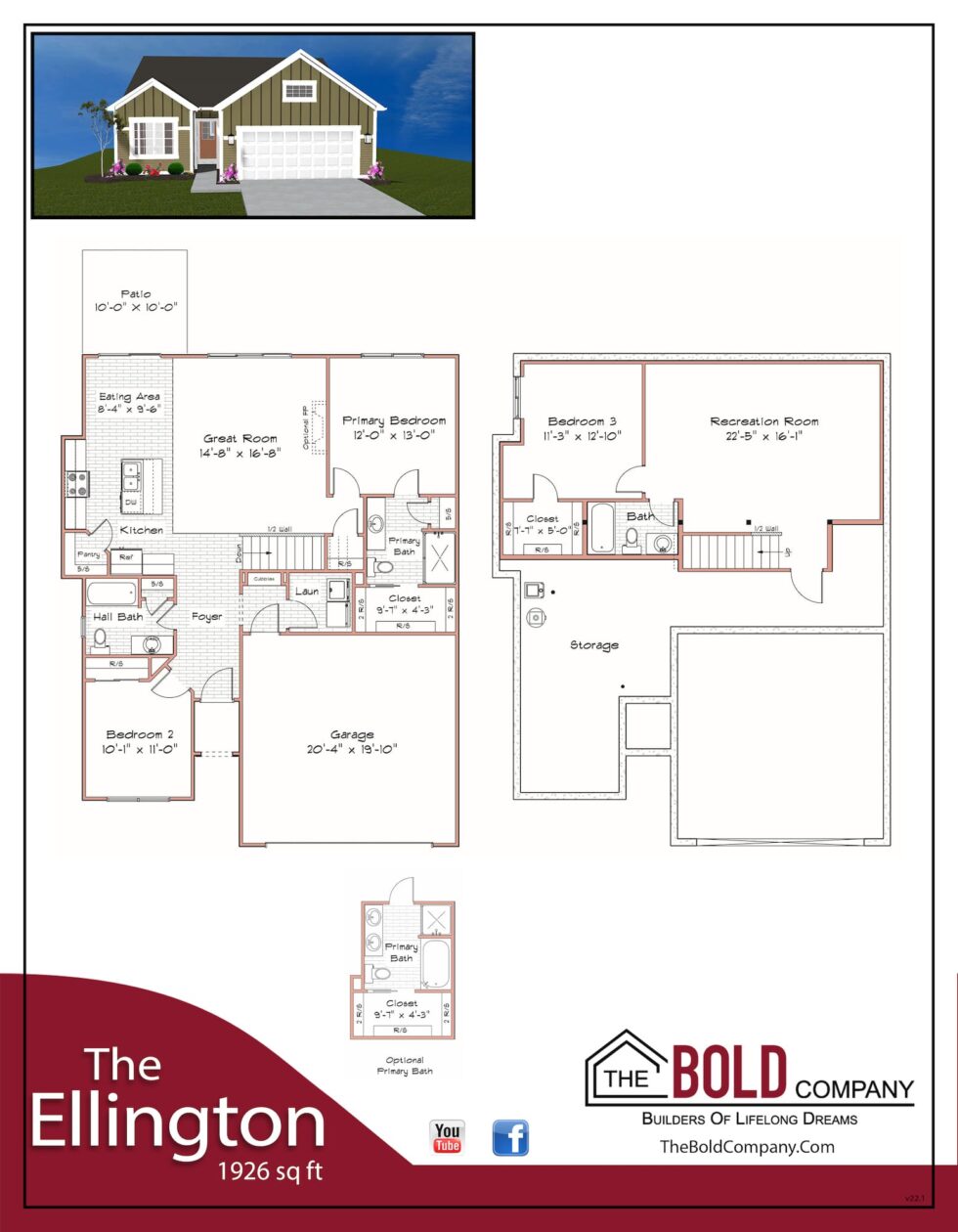 Home Builders Northern Kentucky Our Plans Ellington